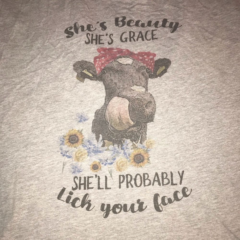 SUPER SOFT Grey tee